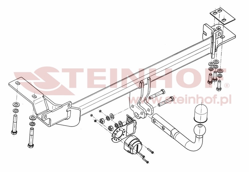Land Rover Range Rover Evoque (L538) Tow Bar (2011-2019) L-112