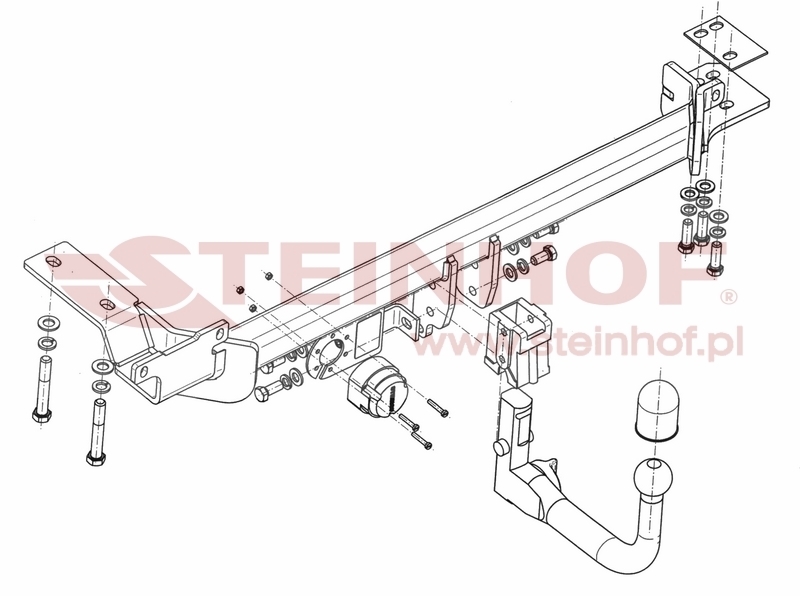 Land Rover Range Rover Evoque (L538) Tow Bar (2011-2019) L-113