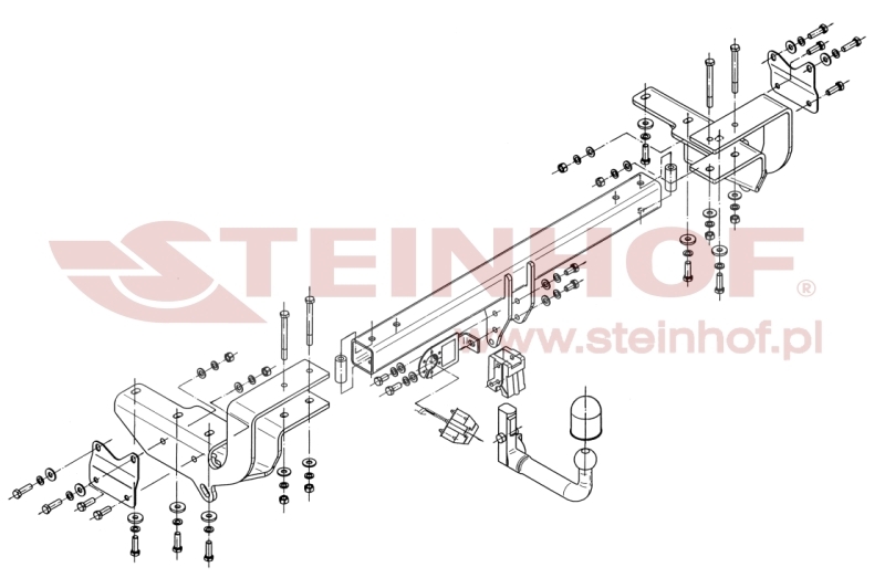 Lexus RX 350 (L2)
excl. version with height control suspension Tow Bar (2015-2019) L-164