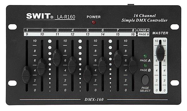 LA-R160 | 16-Channel Cascadable DMX Light Console. ---~3 months LeadTime if no stock