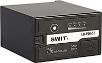 LB-PD65C | 75Wh/10.4Ah USB-C D-type DV battery with 12V D-tap, Panasonic compatible LB-PD65C | 75Wh/10.4Ah USB-C D-type DV battery with 12V D-tap, Panasonic compatible