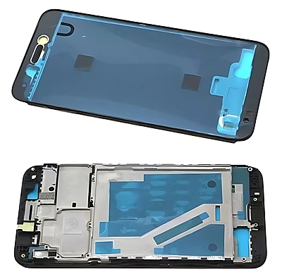 Honor 6A - Replacement LCD Chassis Frame With Adhesive - Black