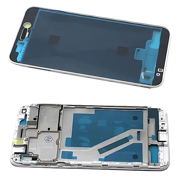Honor 6A - Replacement LCD Chassis Frame With Adhesive - White