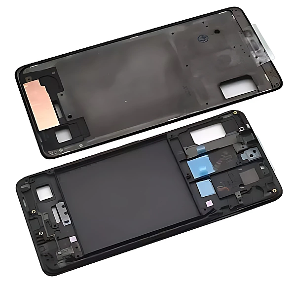 For Samsung Galaxy A9 2018 , A920 - Replacement LCD Mid Frame Chassis - Black