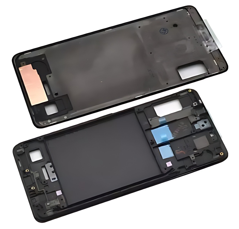 For Samsung Galaxy A9 2018 , A920 - Replacement LCD Mid Frame Chassis - Black