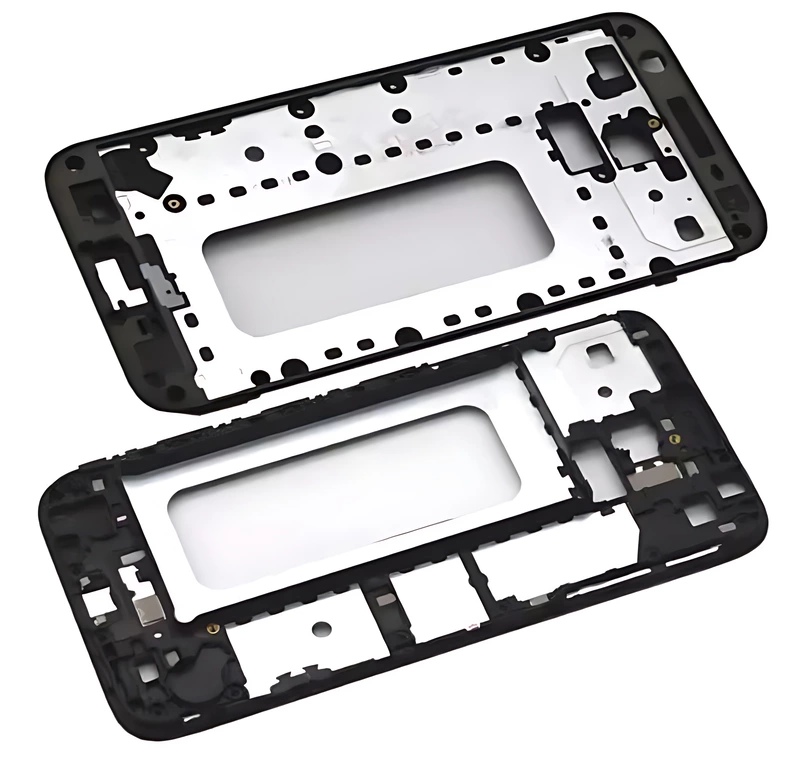 For Samsung Galaxy J3 2017 , J330 - Replacement LCD Mid Frame Chassis - Black