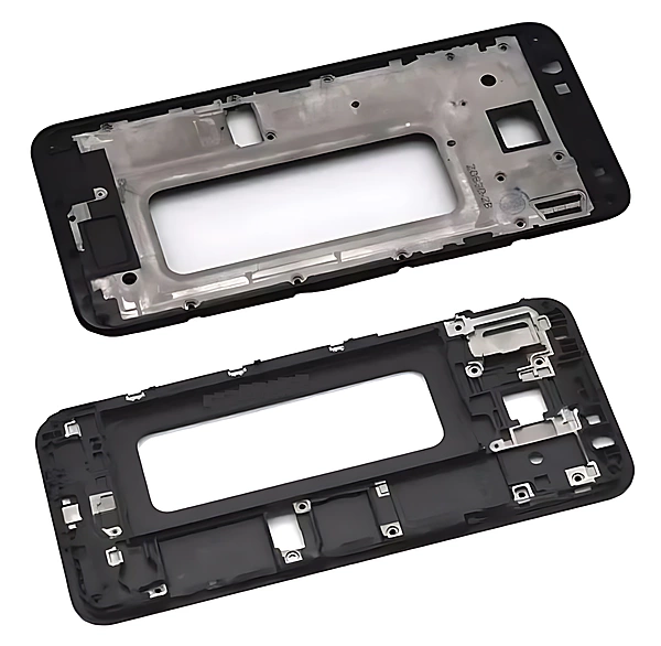 For Samsung Galaxy J4 Plus , J415 - Replacement LCD Mid Frame Chassis - Black