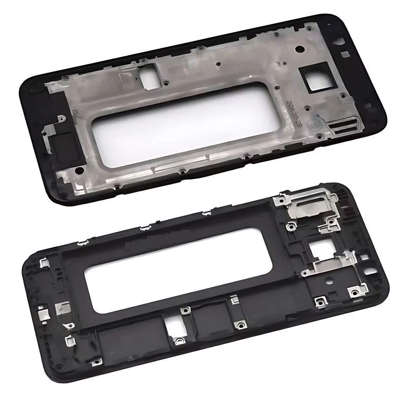 For Samsung Galaxy J4 Plus , J415 - Replacement LCD Mid Frame Chassis - Black