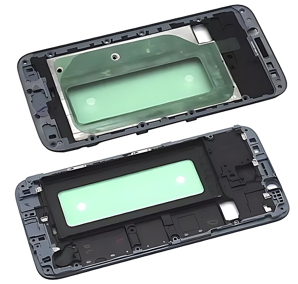For Samsung Galaxy J7 2017 , J730 - Replacement LCD Mid Frame Chassis - Blue