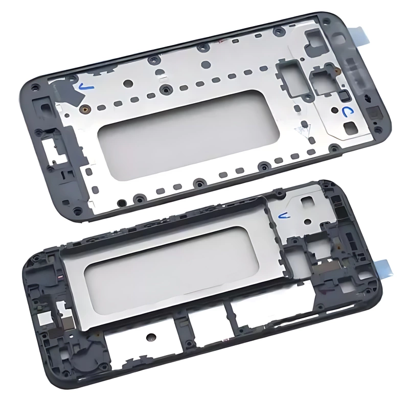 For Samsung Galaxy J3 2017 , J330 - Replacement LCD Mid Frame Chassis - Blue