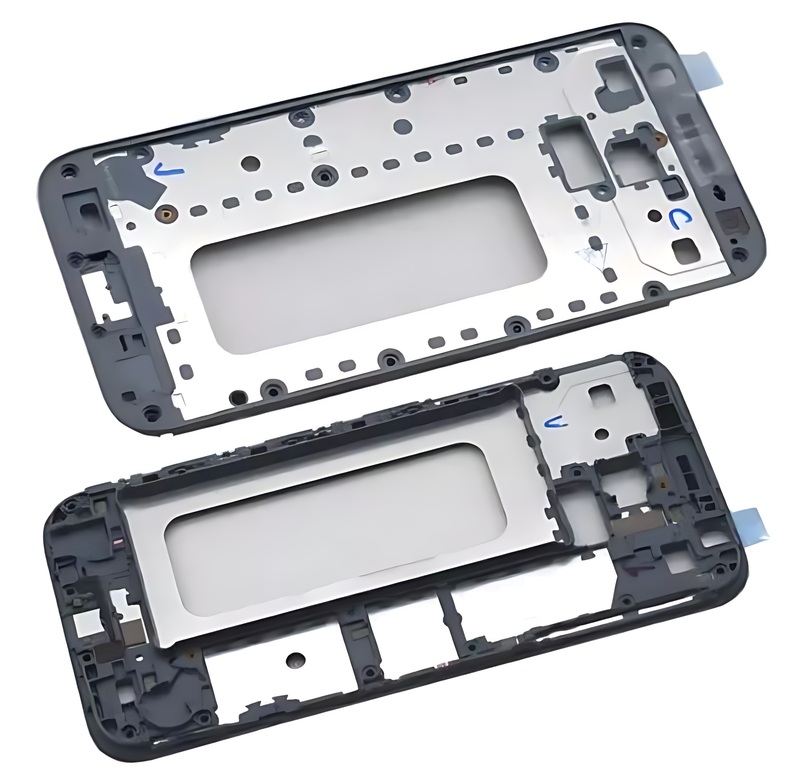 For Samsung Galaxy J3 2017 , J330 - Replacement LCD Mid Frame Chassis - Blue