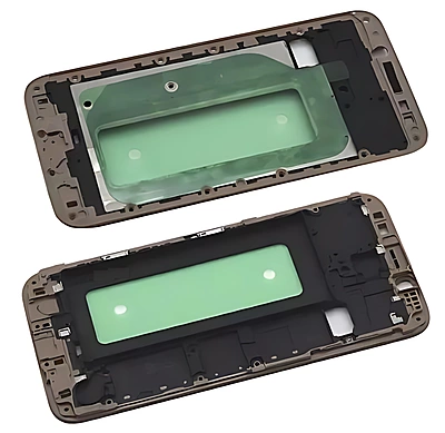 For Samsung Galaxy J7 2017 , J730 - Replacement LCD Mid Frame Chassis - Gold
