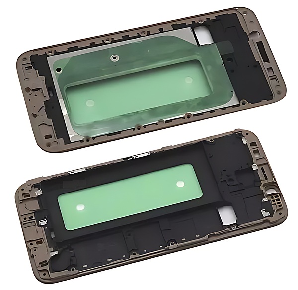 For Samsung Galaxy J7 2017 , J730 - Replacement LCD Mid Frame Chassis - Gold