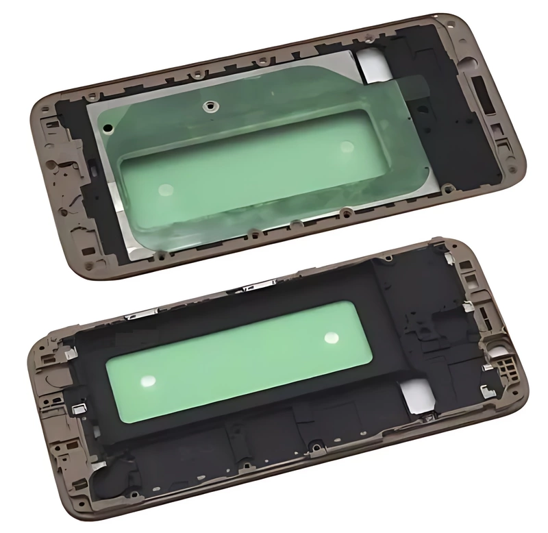 For Samsung Galaxy J7 2017 , J730 - Replacement LCD Mid Frame Chassis - Gold