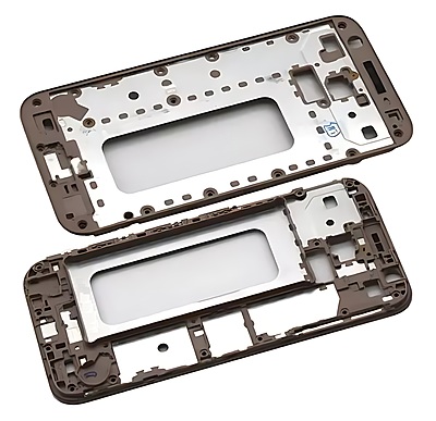 For Samsung Galaxy J3 2017 , J330 - Replacement LCD Mid Frame Chassis - Gold