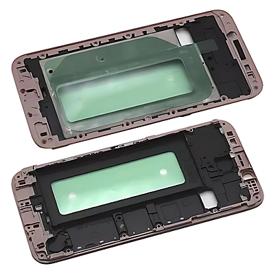 For Samsung Galaxy J7 2017 , J730 - Replacement LCD Mid Frame Chassis - Pink