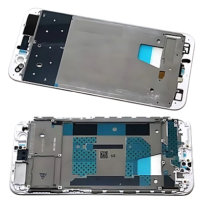 For Oppo R11 - Replacement LCD Middle Frame Chassis - White