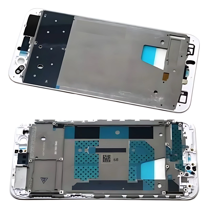 For Oppo R11 - Replacement LCD Middle Frame Chassis - White