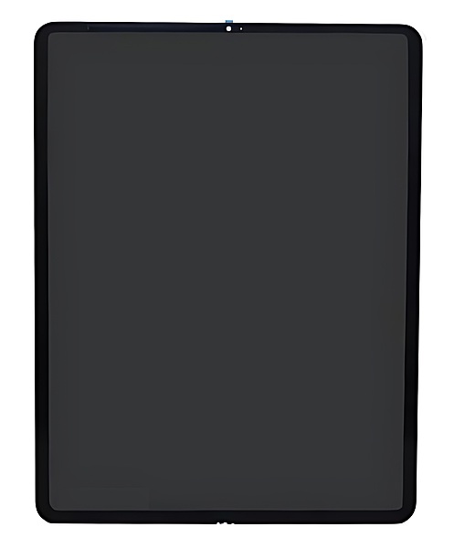 For iPad Pro 12.9 3rd Gen (2018) , iPad Pro 12.9 4th Gen (2020) - LCD Touch Screen - Black - PQC