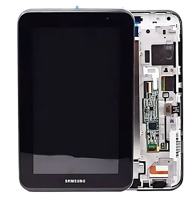 Genuine Samsung Galaxy Tab 2 7" P3110 - Replacement LCD Touch Screen Assembly - Complete - Black - Original