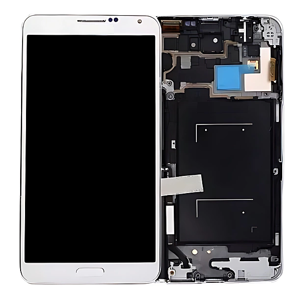 Genuine Samsung Note 3 N9005 - Replacement LCD Touch Screen Assembly - Complete - White - Original