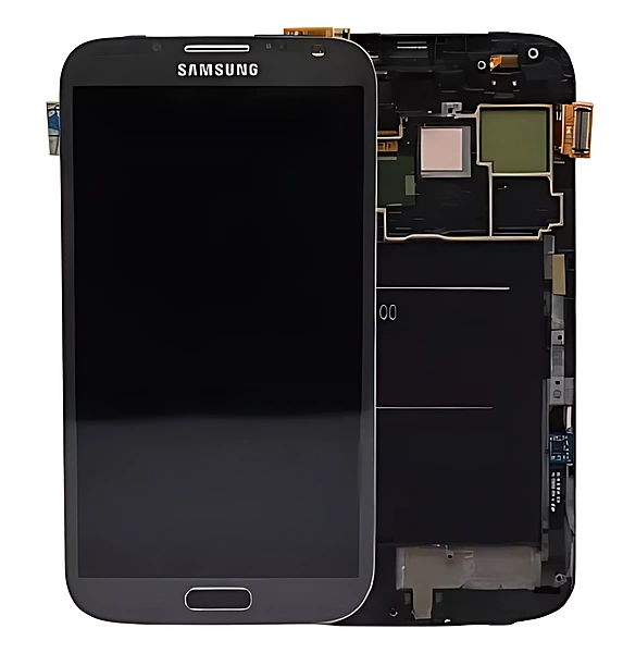 Genuine Samsung Galaxy Note 2 N7100 - Replacement LCD Touch Screen Assembly - Grey - Original