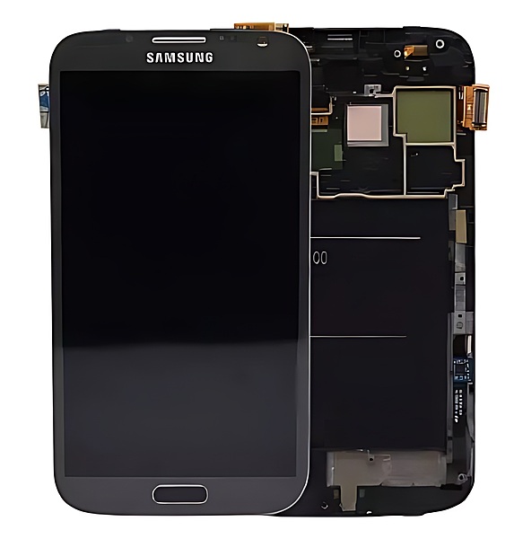 Genuine Samsung Galaxy Note 2 N7100 - Replacement LCD Touch Screen Assembly - Grey - Original