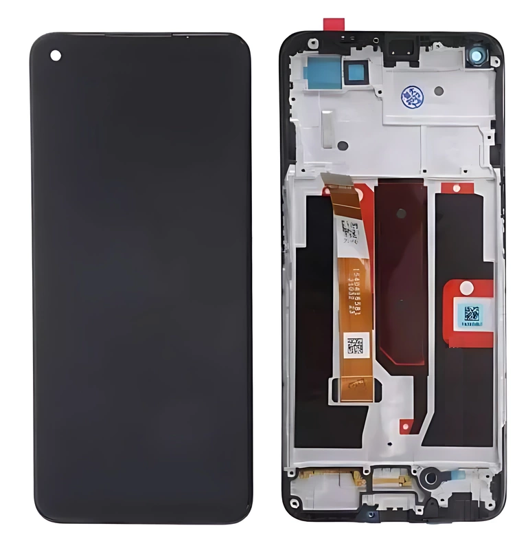 OnePlus Nord N200 5G - Replacement LCD Touch Screen Assembly With Chassis