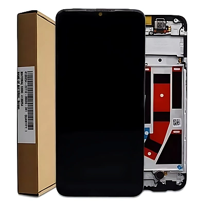 Genuine Oppo A77 , A57s , OnePlus Nord N20 SE - Replacement LCD Touch Screen Assembly With Frame - 4130254 - Authorised