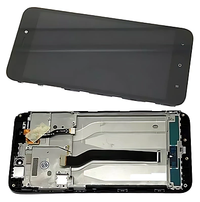 Xiaomi Redmi 5A - Replacement LCD Touch Screen Assembly With Frame - Black