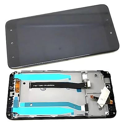 Xiaomi Redmi 4X - Replacement LCD Touch Screen Assembly With Frame - Black