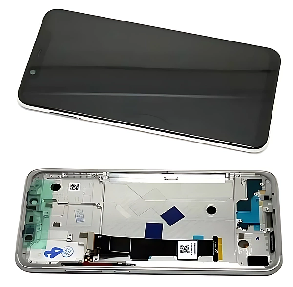 Xiaomi Mi8 - Replacement LCD Touch Screen Assembly With Frame - White