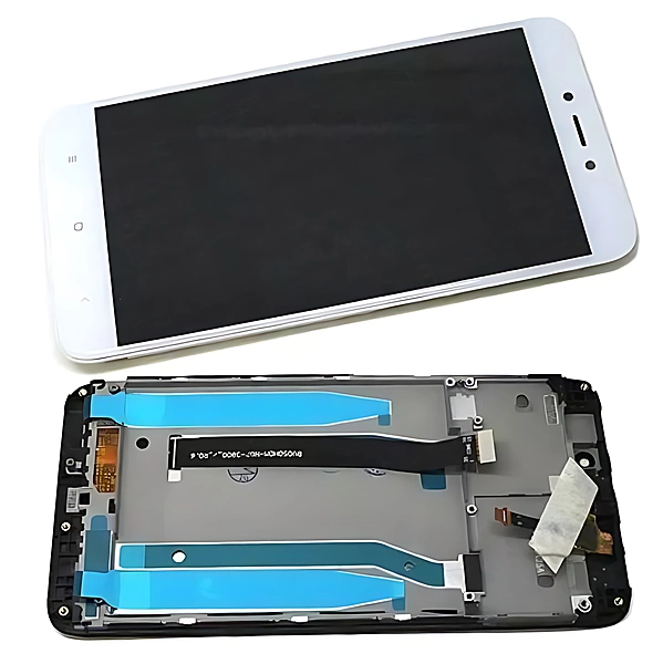 Xiaomi Redmi 4X - Replacement LCD Touch Screen Assembly With Frame - White