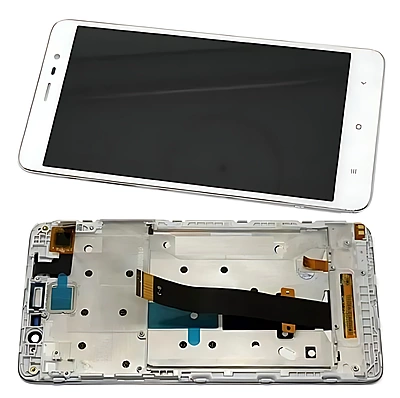 Xiaomi Redmi Note 3 - Replacement LCD Touch Screen Assembly With Frame - White