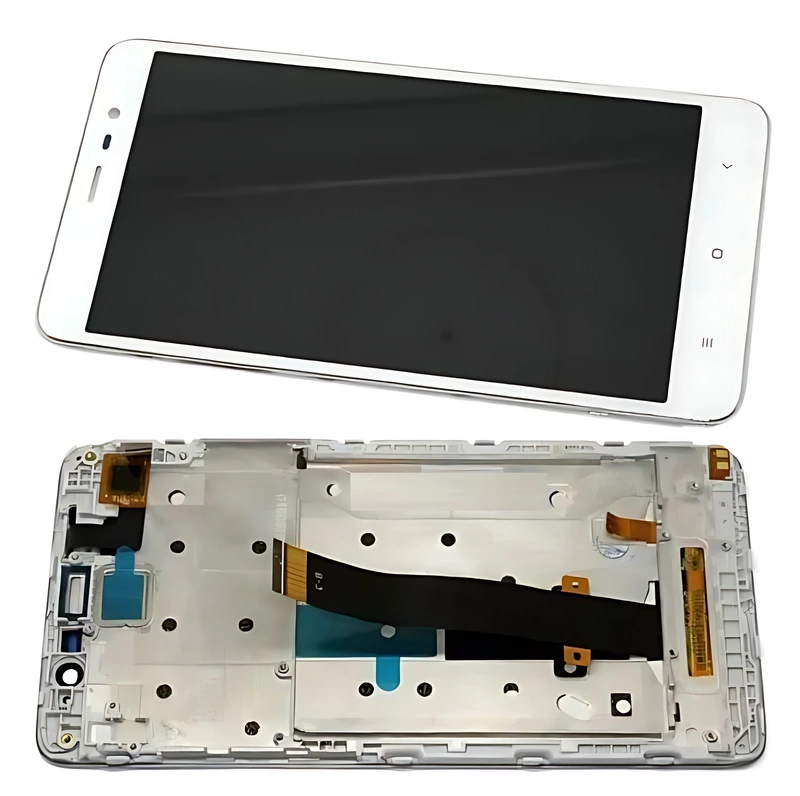 Xiaomi Redmi Note 3 - Replacement LCD Touch Screen Assembly With Frame - White
