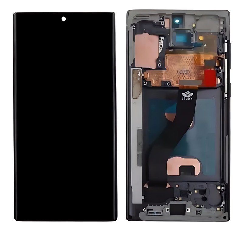 For Samsung Galaxy Note 10 N970 - Replacement LCD Touch Screen With Chassis - Black