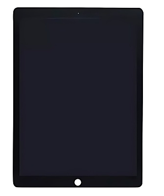For iPad Pro 12.9 (2015) - LCD Touch Screen With Soldered Parts - Black - PQC