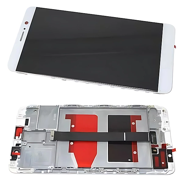 Genuine Huawei Mate 9 Replacement LCD Touchscreen Assembly With Frame - White - Original