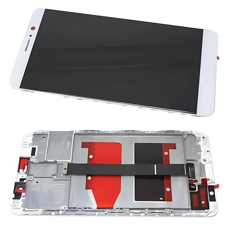 Genuine Huawei Mate 9 Replacement LCD Touchscreen Assembly With Frame - White - Original