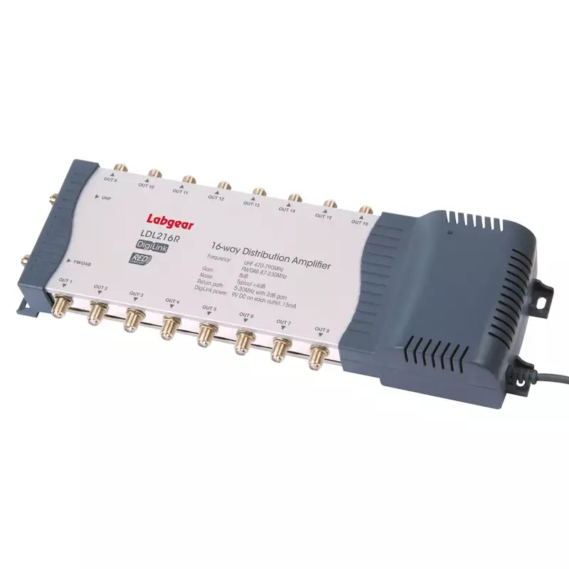 Labgear DigiLink IR Bypass Amplifier 16 Way