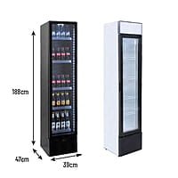 Expositor vertical refrigerado LGZ-150W