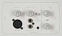 Cloud Line/Mic/Remote Active Input Plate White