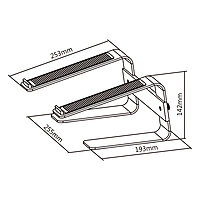 TTAP Ergonomic Tabletop Laptop Stand