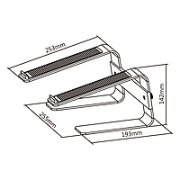 TTAP Ergonomic Tabletop Laptop Stand