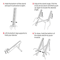 TTAP Portable Laptop / Tablet Stand