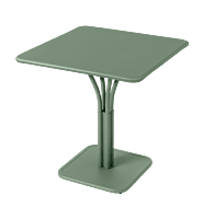 Luxembourg Pedestal Table 71x71 Solid Top