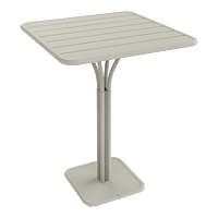 Luxembourg High Table 80x80 Clay Grey-Floor stock