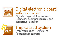 Schokoladen-Kühltisch TAPC/21
