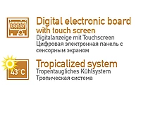 Schokoladen-Kühltisch TAPC/27