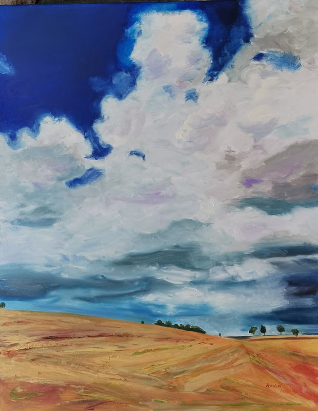 Landschaft im Spätsommer